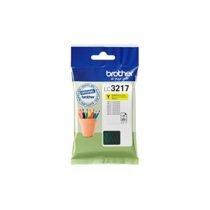 Brother LC-3217Y Inkjet Cartridge, Yellow, Single Pack, Standard Yield, Includes 1 x Inkjet Cartridge, Brother Genuine Supplies
