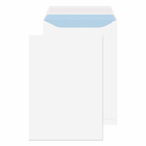 Blake Purely Everyday C4 324 x 229 mm 100 gsm Pocket Peel and Seal Plain Envelopes (23891) White - Pack of 250