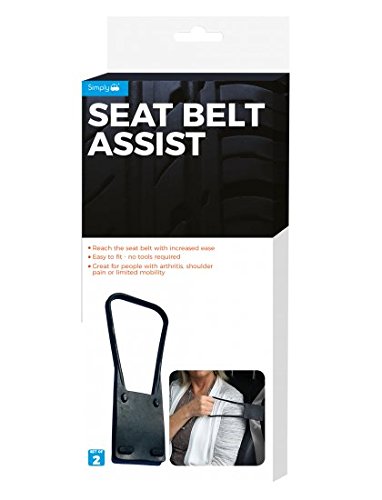 Simply SAS01 - Set of 2 - Universal Seat Belt Assist Reacher - Mobility Aid - Easy & Universal Fit - Image 2