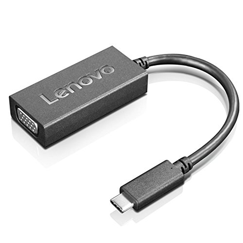 Lenovo 4X90M42956 USB-C to VGA Adaptor Cable - Black, 1