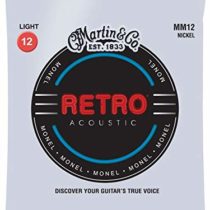 C.F. Martin MM-12 retro strings for acoustic guitar