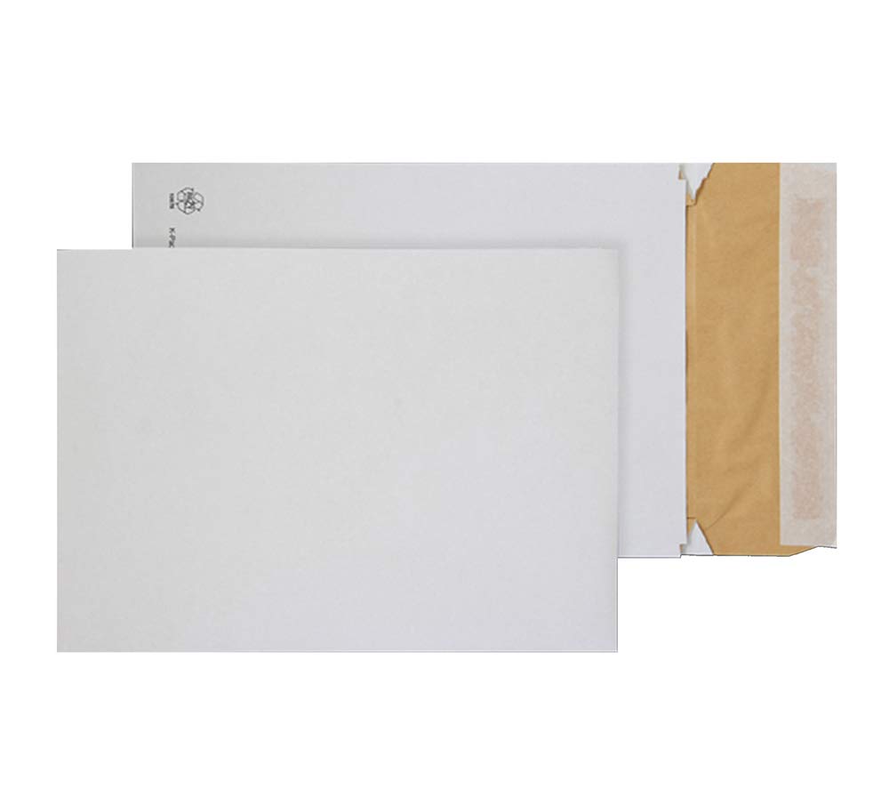 Blake Vita E4 Eco Cushion White 140gsm Plastic-Free Padded Expandable Envelopes (EPE4) Pack of 100, 400 x 280 x 50 mm