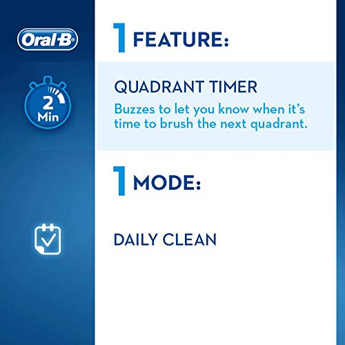 Oral-B Kids Electric Toothbrush, Christmas Gifts for Kids 1 Toothbrush Head, with Kid-Friendly Sensitive Mode - Image 3