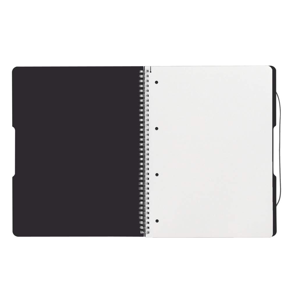 Herlitz A4 To Go Spiral Pad - Black (Pack of 80) - Image 3