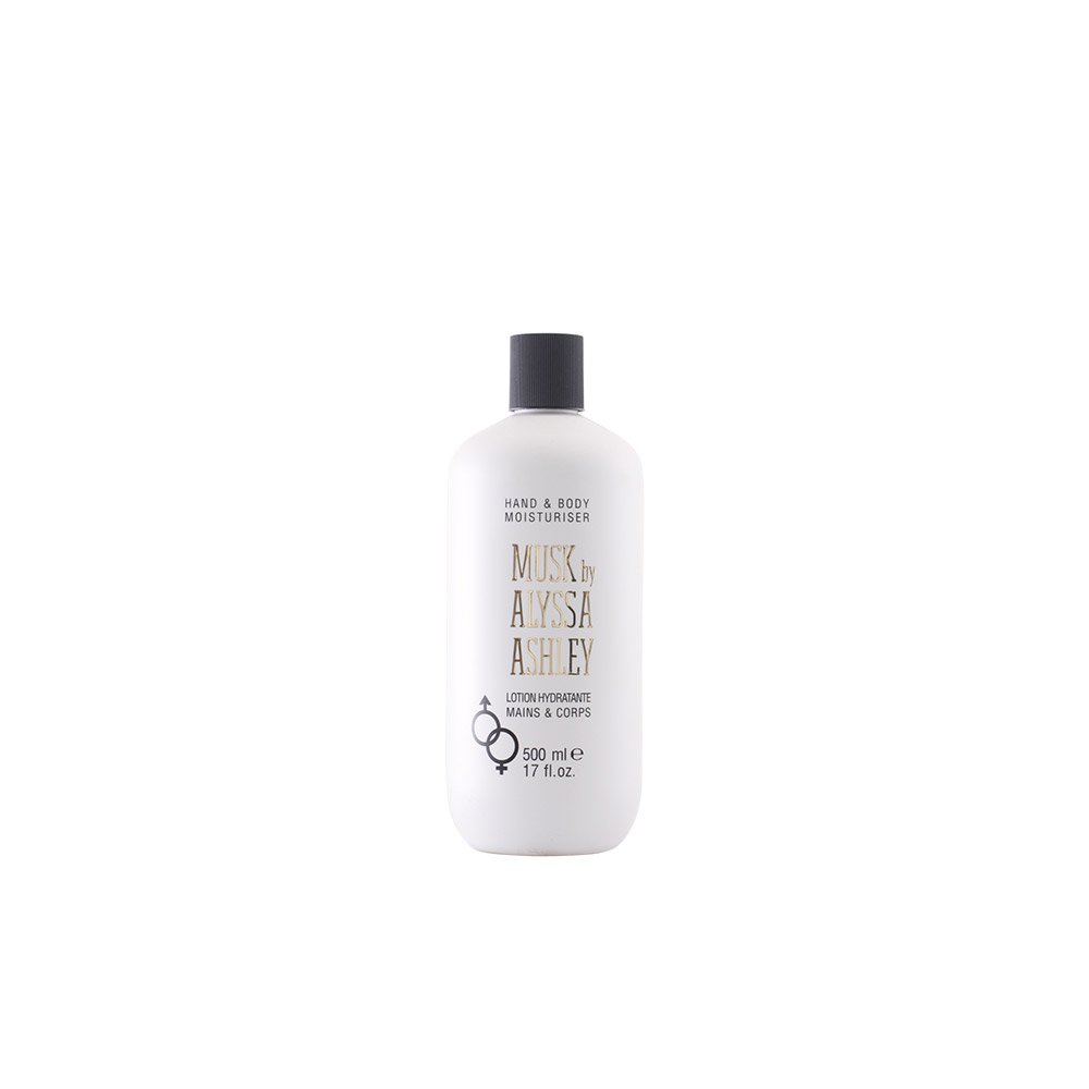 Alyssa Ashley Musk by Alyssa Ashley Hand & Body Lotion 500ml, White, 500 ml (Pack of 1)