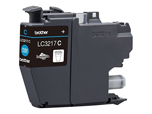 Brother LC-3217C Inkjet Cartridge, Cyan, Single Pack, Standard Yield, Includes 1 x Inkjet Cartridge, Genuine Supplies - Image 2