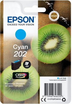 Epson C13T02F24020 Inkjet Cartridge - Cyan, Único - Image 3