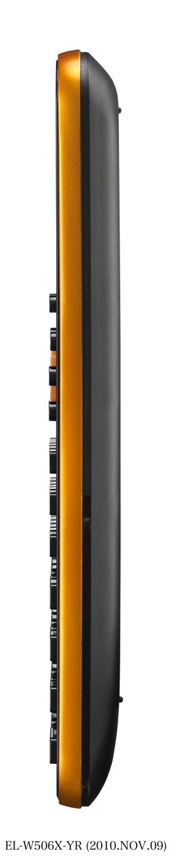 Sharp EL-W531 XG-YR Scientific Calculator WriteView Display Metallic Orange 335 Functions TWIN-Power for Grammar/Secondary School 
