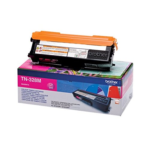 Brother TN328M Toner - Magenta, Standard Yield