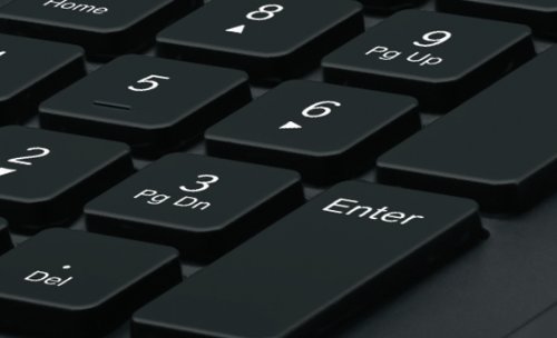 Logitech K280e Pro Wired Business Keyboard, QWERTY Scandinavian Layout - Black - Image 3