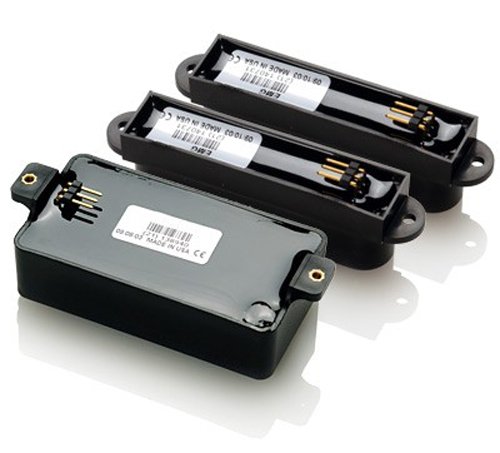 EMG SA/SA/81 Active Strat Guitar Pickup Set, Black - Image 2