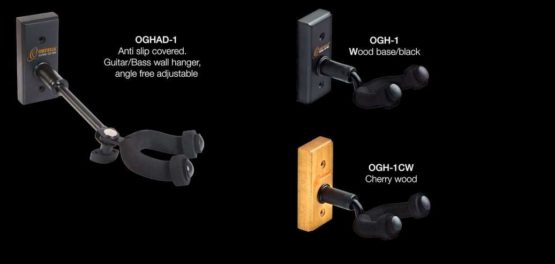 Ortega Guitars OGHAD-1 Guitar Wooden Wall Mount Adjustable Hanger - Image 2