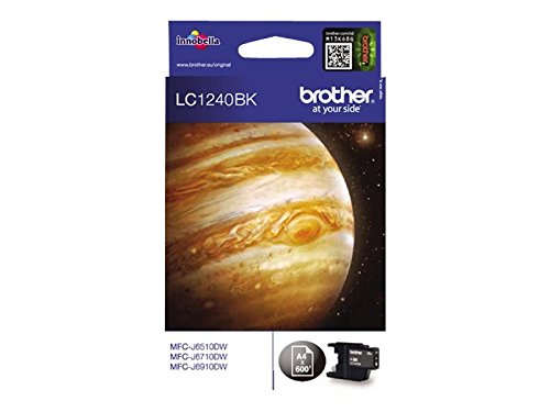 Brother LC-1240BK Inkjet Cartridge, Black, Single Pack, High Yield, Includes 1 x Inkjet Cartridge, Brother Genuine Supplies - Image 4