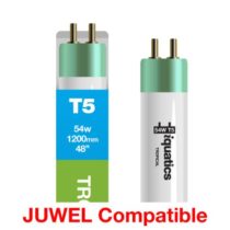 iQuatics Juwel Compatible Aquarium Fluorescent Light Bulb T5 (Single), Tropical, 54w 1200mm 48”