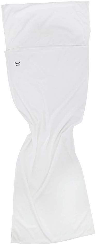 Salewa Cotton-Feel Liner Zip Silveriz, White, LEFT, Unisex, Offwhite