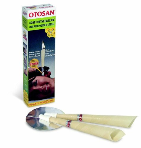 Otosan Ear Cones Pair, Ecrue Wax Colour