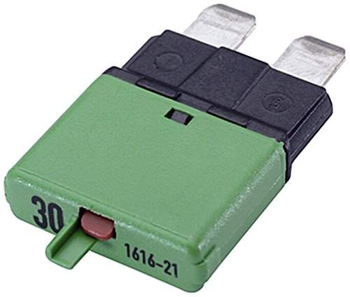 HELLA 8JS 174 320-061 Automatic Circuit Breaker - 30A - 32V - Light-green - Thermic, hellgrün, 30A (hellgrün)