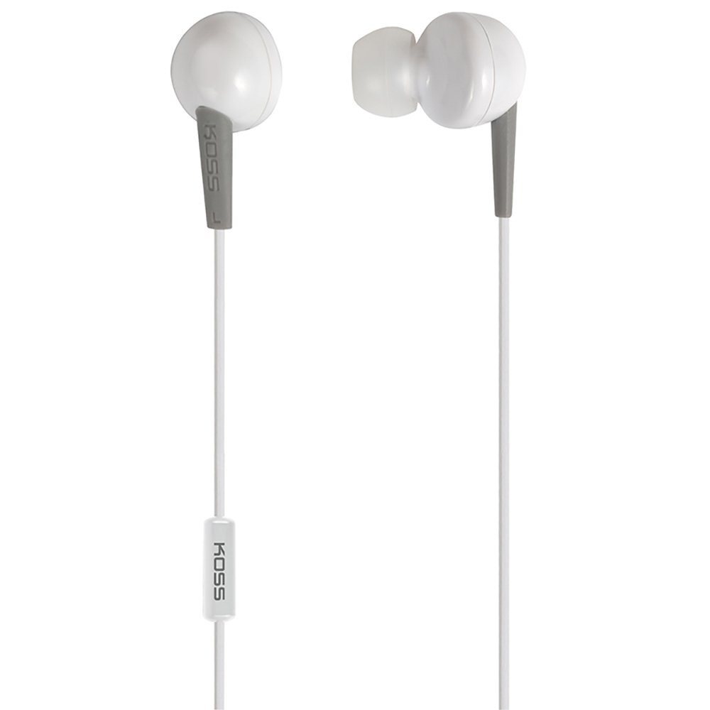 Koss 187197 Keb6i In-Ear Headphones (White), Case