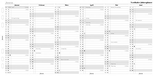 Filofax 000020-68549 Calendar, A5 - Image 2