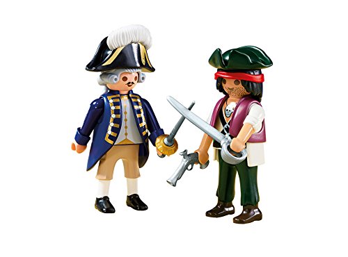Playmobil 6846 Collectable Pirate and Soldier Duo Pack, Fun Imaginative Role-Play, PlaySets Suitable for Children Ages 4+ - Image 3