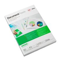 GBC Document Laminating Pouches A3 2 x 37.5 Micron Gloss - Pack of 200