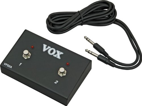 Vox, VFS2A, 2-Channel Foot Switch with LEDs Compatible with, AC30/15 Custom, AC30/15VR, AV60/30 and all Night Train G2