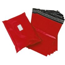 Triplast 22 x 30-Inch Plastic Mailing Postal Bag - Red (Pack of 100)