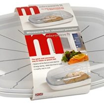 Microwave it Polyproperlene Fish Steamer/Poacher, Set of 1, White