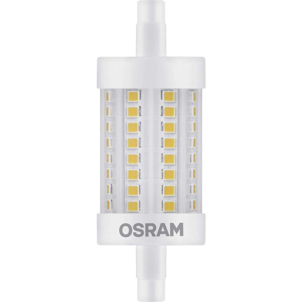 Osram Superstar Special Line LED Beam Angle Lamp, Plastic, Warm White, R7s, 8 W