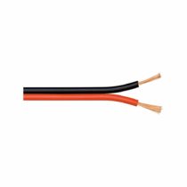 Goobay 15091 Speaker Cable, Red/Black, CU, 4.4 mm Diameter, 50 m Cable Length