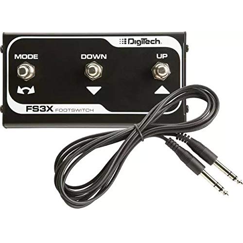 DigiTech FS3X 3-Button Footswitch, Black, Regular - Image 2