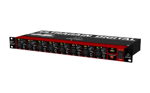 Behringer ADA8200 ADAT Audio Interface with MIDAS Preamps, 8 In/8 Out, and 24-Bit Conversion, Black - Image 4
