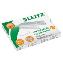Leitz Staples, No. 8 (6 x 4), Galvanised Pack of 1000