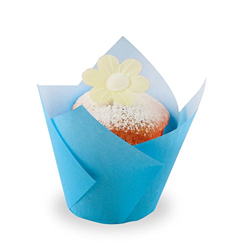 Dr. Oetker 1821 20 Paper Cake Cases-Tulip, Yellow, 5 cm x 8 cm - Image 2