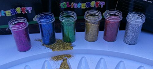 ARK Craft Glitter Shaker Tubes for Craft & Art Supplies (Pack of 6 Assorted Colours), 16g - Image 2