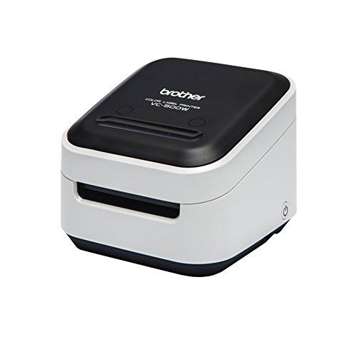 Brother VC-500W Label Maker, Full Colour Labeller Photo Printer, Wireless, Desktop, ZINK (Zero-Ink) Printing Technology, White - Image 3