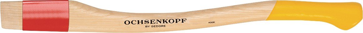 Ochsenkopf OX E-620 H 1250 Handle Rotband 700 mm, Yellow, 71.0 x 6.5 x 3.5 cm