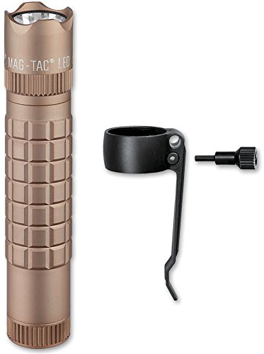 MAGLITE MAG-TAC Crowned Bezel 2C CR123 LED Flashlight *Original