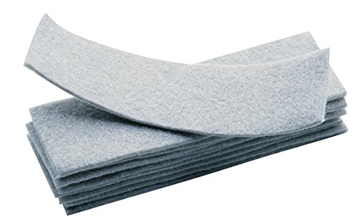 Legamaster 7-120400 Wiper Pads for Board Wiper Pack of 10, gray