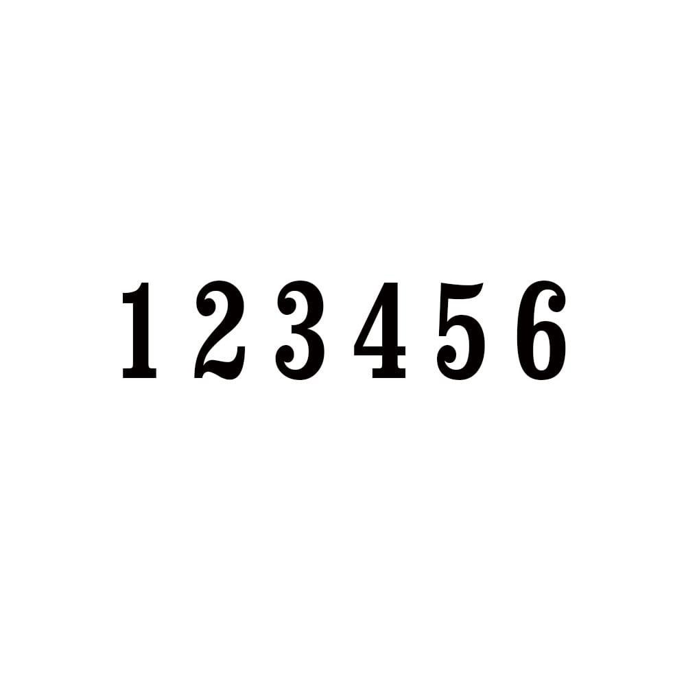Trodat 5756 Numberer Self Inking Metal Sequential Automatic Stamp, Black, Large - Image 2