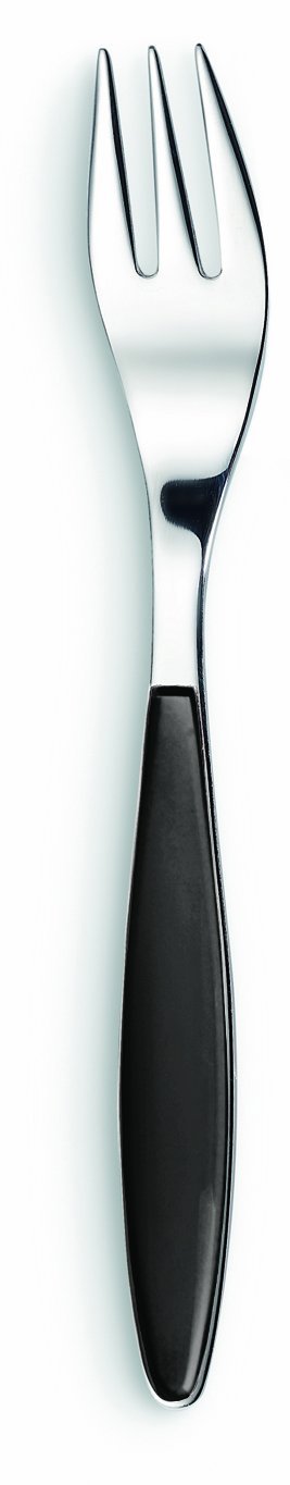 Guzzini Feeling Dessert Fork, Grey, Gray