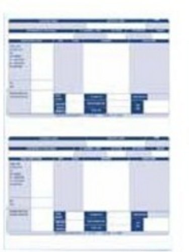 Freeway Blue & White,A4 1 Part Pay Advice (Pack of 1000)