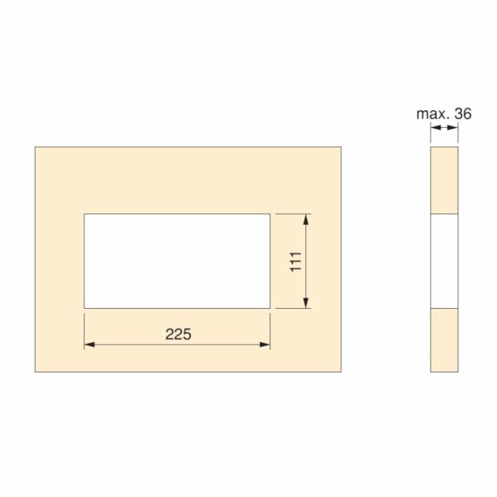 Emuca 5029525 Adapter to European Plug, Metallic Grey, 265 x 120 mm - Image 3