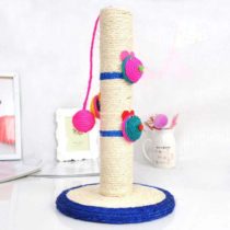 Keraiz Cat Pet Scratching Post Pole Activity Centre Play Toys Climbing Sisal Scratcher