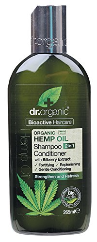 DR ORGANIC Hemp Oil 2 in 1 Shampoo Conditioner, 265 ml