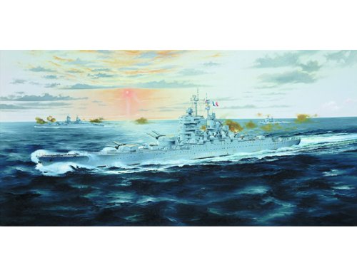 Trumpeter 1:700 - Jean Bart French Navy Battleship (1955), Various, 1/700 - Image 2