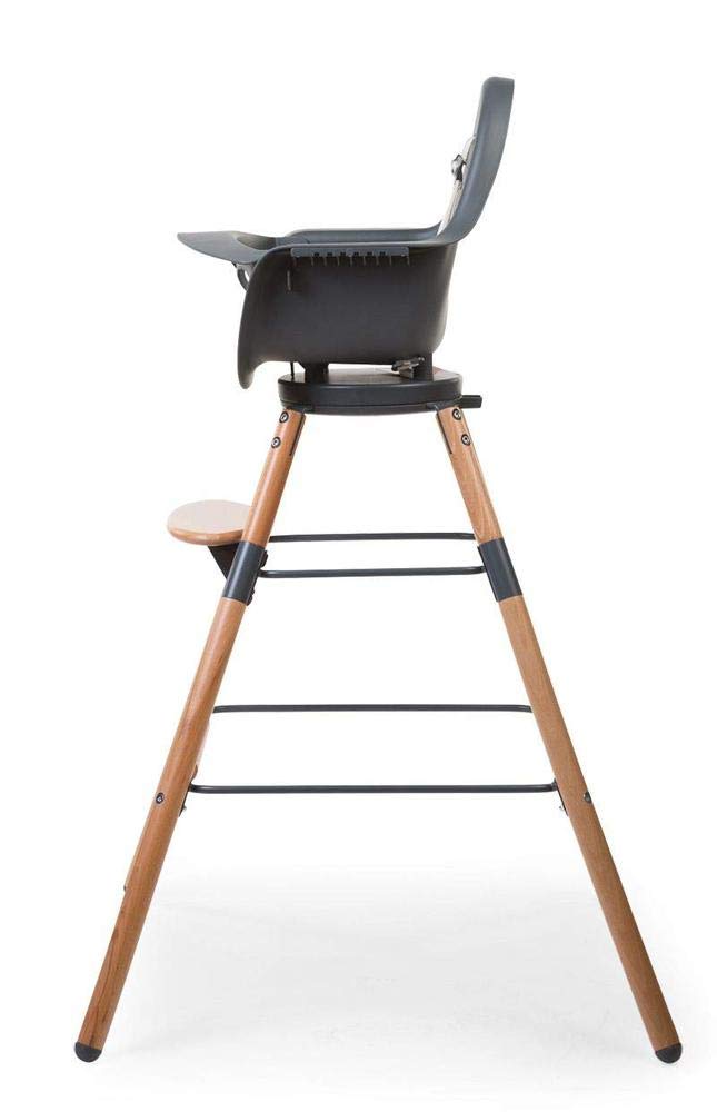 BEABA, Extra Long Leg Set for Evolu 2 Baby High Chair, adapts to a 90cm high kitchen island or bar, Footrest, Beechwood - Image 4