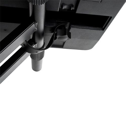 RockJam X Frame Keyboard Stand Adjustable Portable, Double Braced Digital Piano Stand with Quick Release Height Adjustment - Image 2