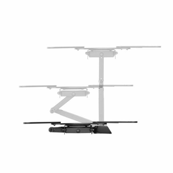 Newstar LED-W430BLACK TV/Monitor Wall Mount (Full Motion) for 23"-55" Screen - Black - Image 4