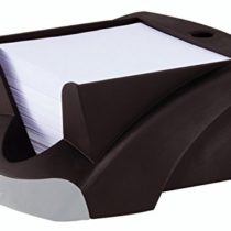 Durable Vegas 771401 Note Box with 500 White Notes - Black